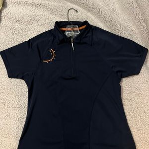 Jamie Sadock Women’s Golf top with small zipper pocket in front